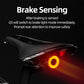 ROCKBROS Q5 Smart Brake-Sensing Bike Taillight – USB Rechargeable