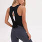Women's Open Back Yoga Tank – Loose Fit Naked-Feel Activewear Vest