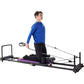 Home Pilates Reformer Machine – Cardio Fitness Rebounder (300 lbs. Capacity)