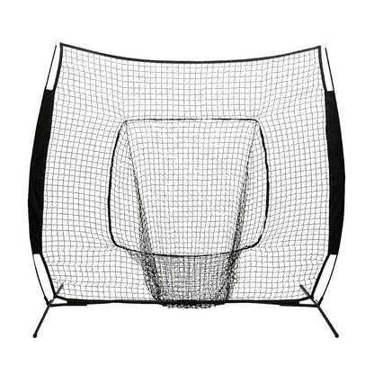 Pro Baseball/Softball Practice Net – Black Backstop for Hitting & Pitching