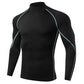 Men’s Long Sleeve Compression Sport Shirt – Quick Dry Performance Fit