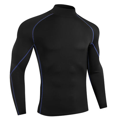 Men’s Long Sleeve Compression Sport Shirt – Quick Dry Performance Fit