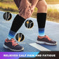 Compression Calf Sleeves for Running & Pain Relief (1 Pair)
