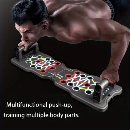 Portable Multi-Functional Push-Up Board – Full-Body Home Training System