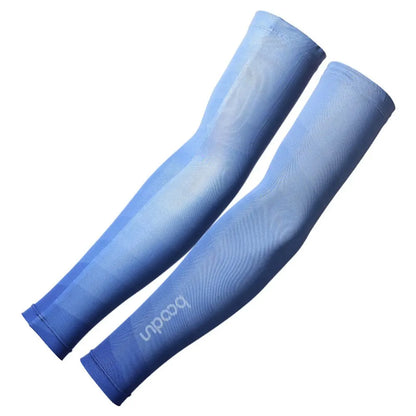 2-Pack Men’s Ice Silk UV Arm Sleeves – Breathable & Quick-Dry
