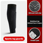 Football Shin Guard Sleeve with Foam Padding & Compression
