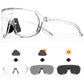 SCVCN Photochromic Cycling Sunglasses – UV400 Sports Eyewear