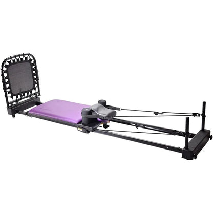 Home Pilates Reformer Machine – Cardio Fitness Rebounder (300 lbs. Capacity)