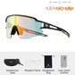 ROCKBROS Photochromic Polarized Cycling Glasses – UV400 Protection