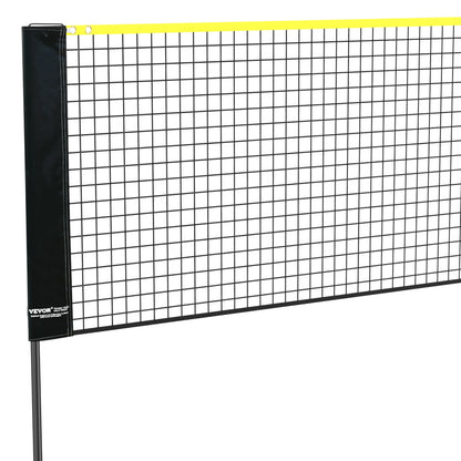 VEVOR 20FT Portable Sports Net – Adjustable for Badminton, Volleyball, Tennis & Pickleball