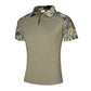 Men's Camouflage Tactical Shirt – Quick-Dry Outdoor Army Tee