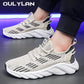 2024 Men’s Outdoor Sneakers – Breathable Running & Hiking Shoes