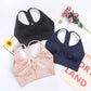 Women’s Push-Up Sports Bra Crop Top – Breathable Gym Tank