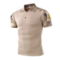 Men's Camouflage Tactical Shirt – Quick-Dry Outdoor Army Tee