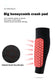 Football Shin Guard Sleeve with Foam Padding & Compression