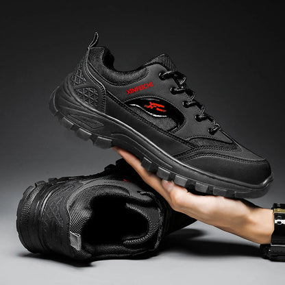 2024 Men’s Hiking & Running Sneakers – Thick Sole Outdoor Athletic Shoes