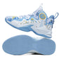 Men’s Graffiti Basketball Shoes – Non-Slip Outdoor Training Sneakers