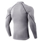 Men’s Long Sleeve Compression Sport Shirt – Quick Dry Performance Fit