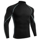 Men’s Long Sleeve Compression Sport Shirt – Quick Dry Performance Fit