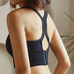 Women’s Push-Up Sports Bra Crop Top – Breathable Gym Tank