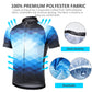 Men’s Short Sleeve Cycling Jersey – Breathable MTB Bike Shirt