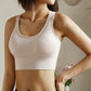 Women’s Push-Up Sports Bra Crop Top – Breathable Gym Tank