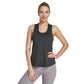 Women's Sleeveless Quick-Dry Yoga Top – Breathable Loose Fit Workout Shirt